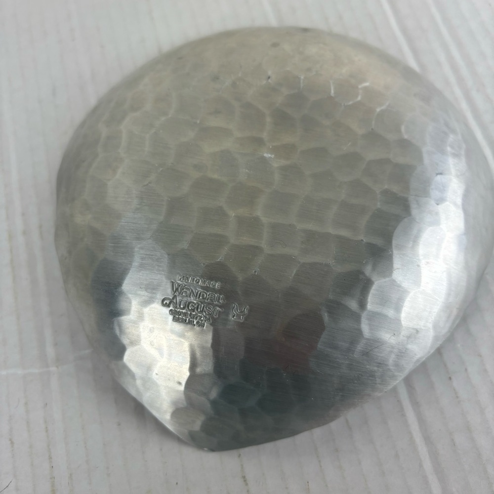Wendel August Forge Heart-Shaped aluminum trinket dish with Engraving-LOVE - Picture 8 of 12